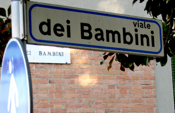 isolotto viale dei bambini